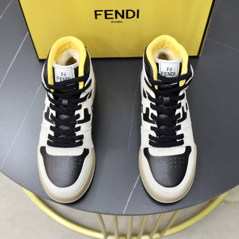 F**di match sneakers black