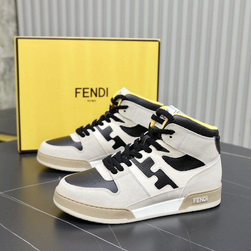 F**di match sneakers black