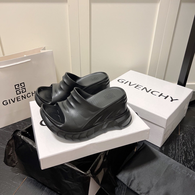 Givenchy Marshmallow Heeled Sandals Black