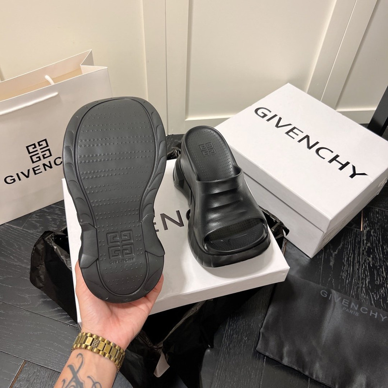 Givenchy Marshmallow Heeled Sandals Black