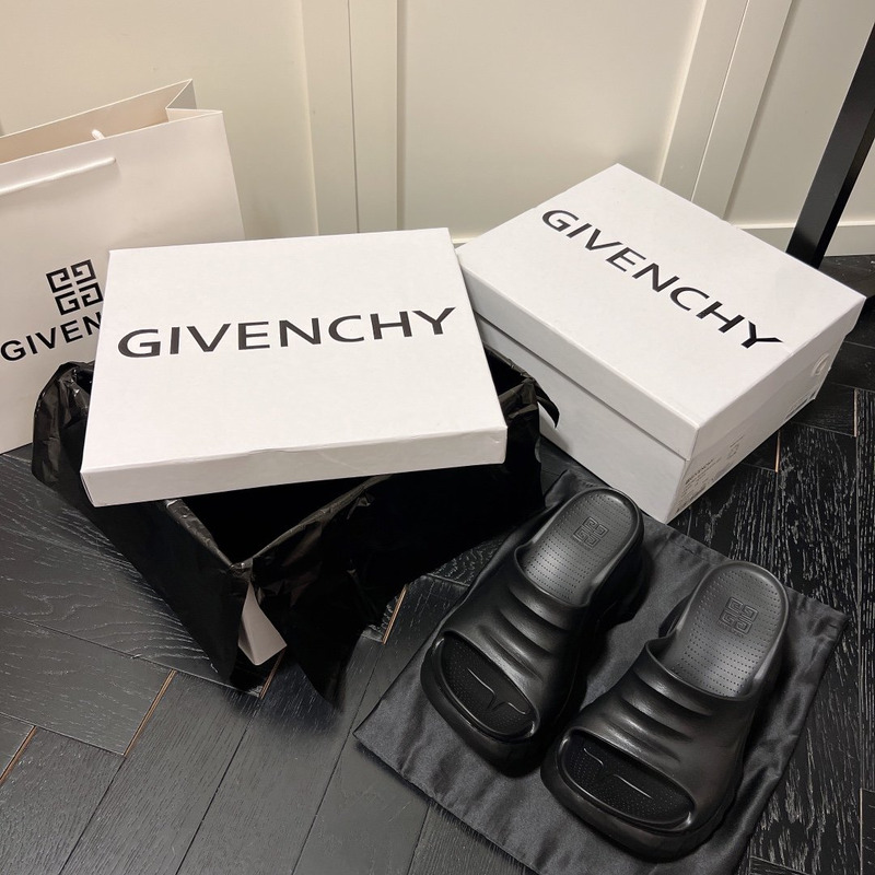 Givenchy Marshmallow Heeled Sandals Black