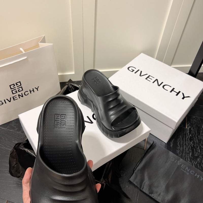 Givenchy Marshmallow Heeled Sandals Black