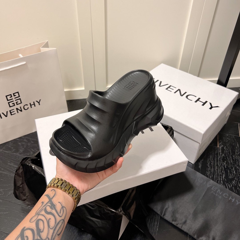 Givenchy Marshmallow Heeled Sandals Black