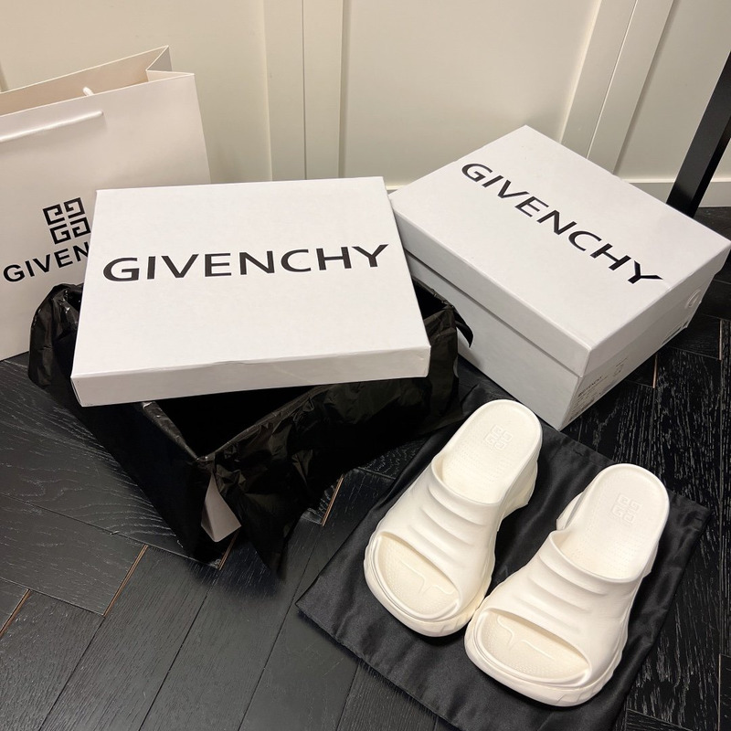 Givenchy Marshmallow Heeled Sandals White