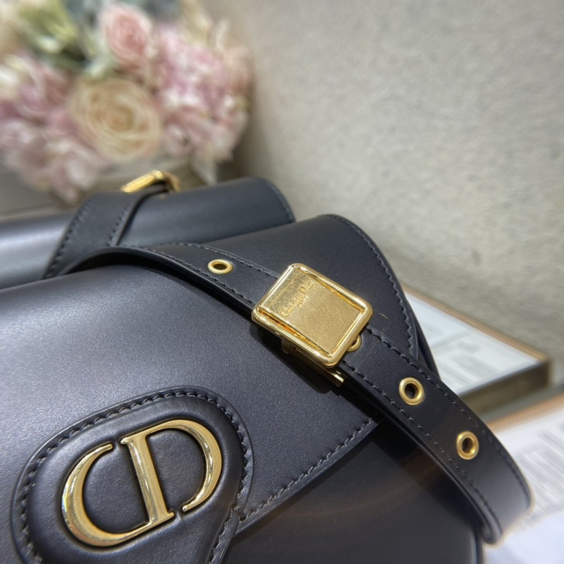 D*or meidum D*or bobby bag black box calfskin