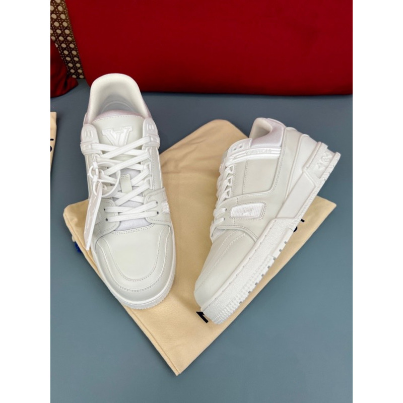 l**is V*t*n lv trainer sneaker white