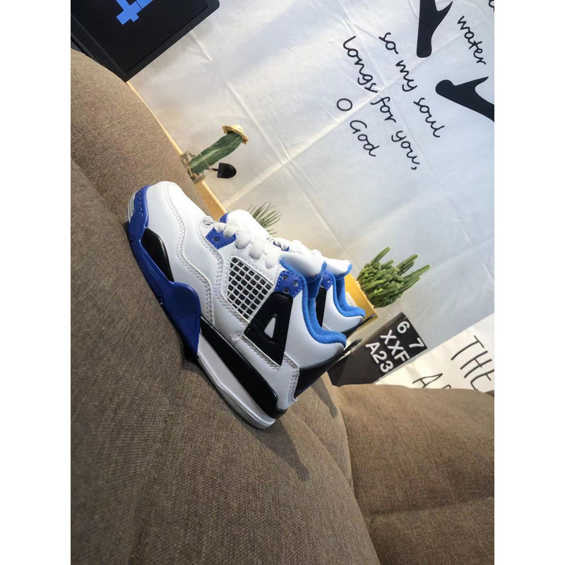 Jordan 4 Retro BP White Kid Sneaker