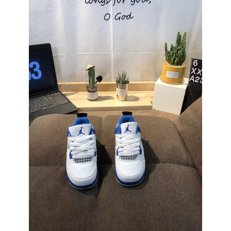 Jordan 4 Retro BP White Kid Sneaker