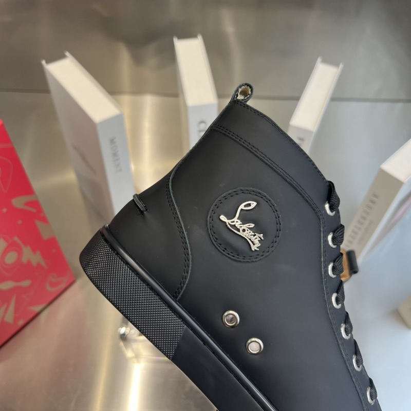 Ch**an louboutin l**is high-top sneaker black