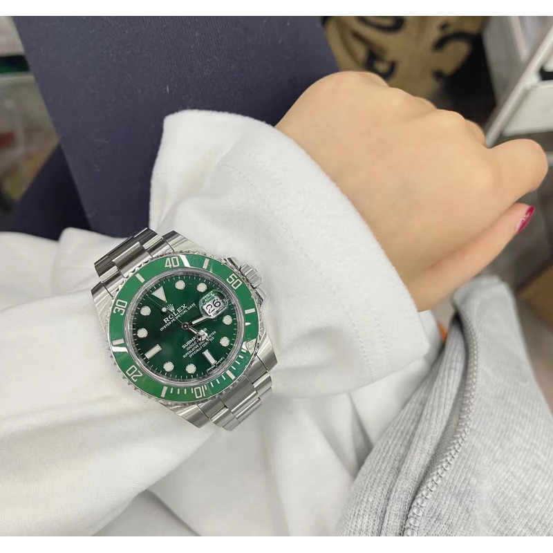 Rolex Submariner Hulk All Green Watches With 3135 Movement