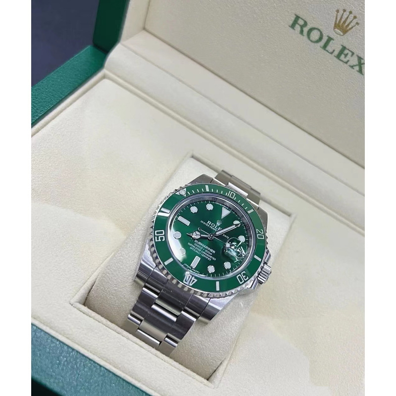 Rolex Submariner Hulk All Green Watches With 3135 Movement