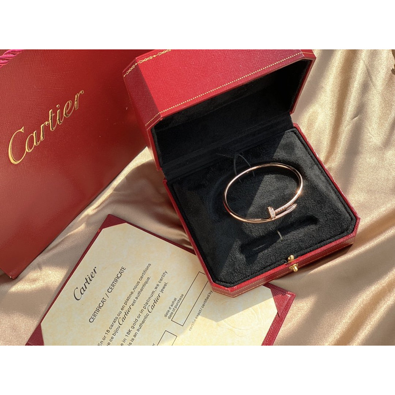 Cartier Juste un Clou Diamond Bracelets Rose Gold