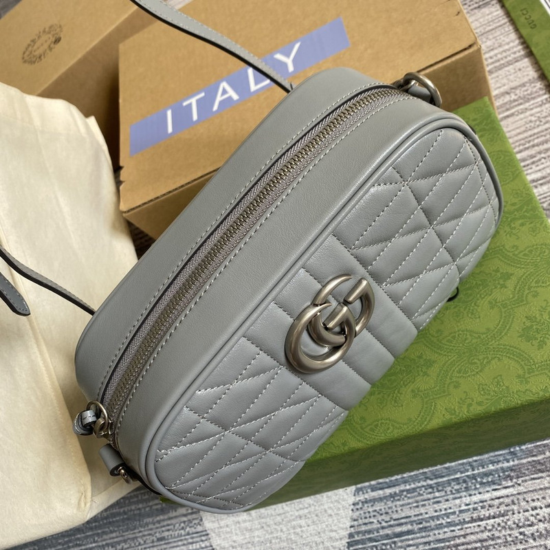 G*u*i gg small  shoulder bag grey