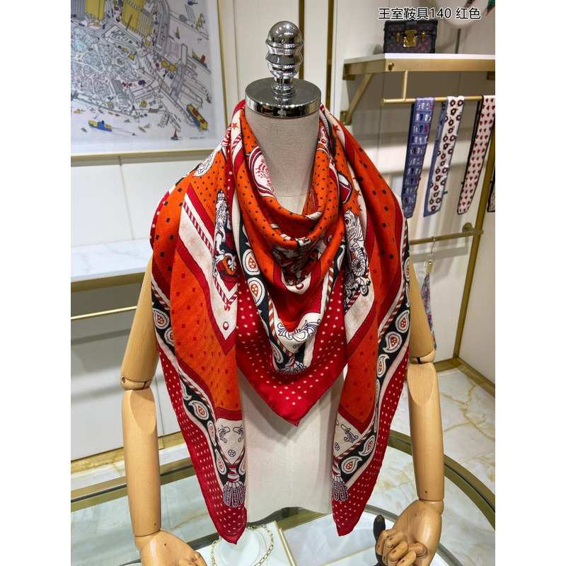 H**mes silk  scarf in multicolor