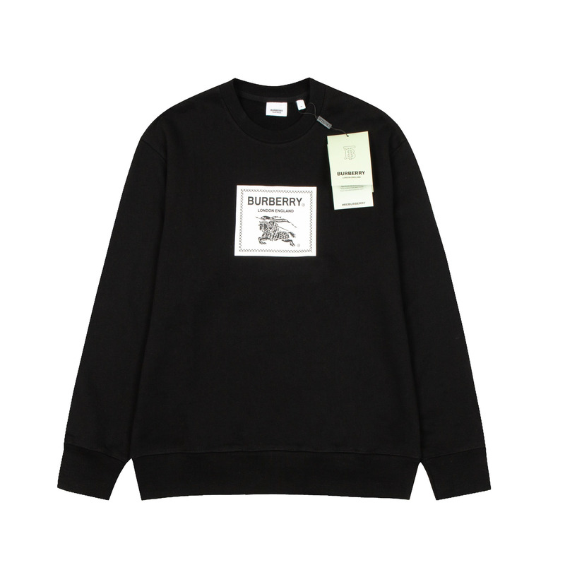 B**rry prorsum label cotton sweatshirt black