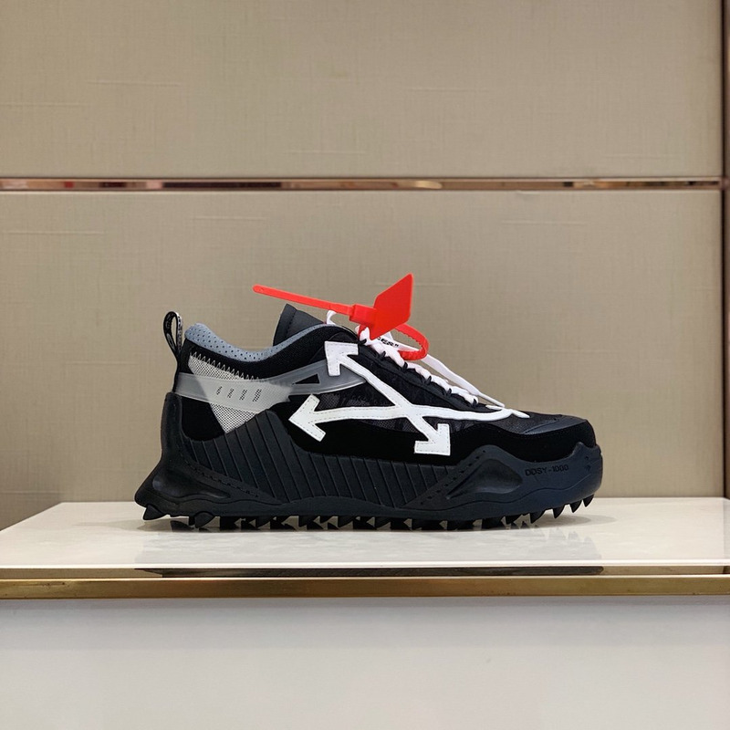 Off WhiteOff White Odsy-1000 Sneakers Black and White