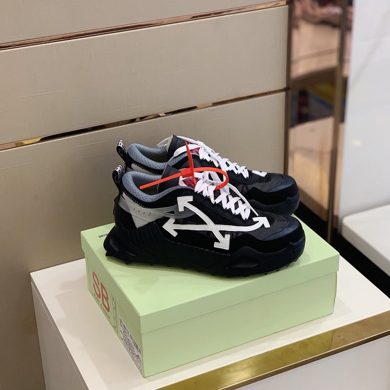 Off WhiteOff White Odsy-1000 Sneakers Black and White