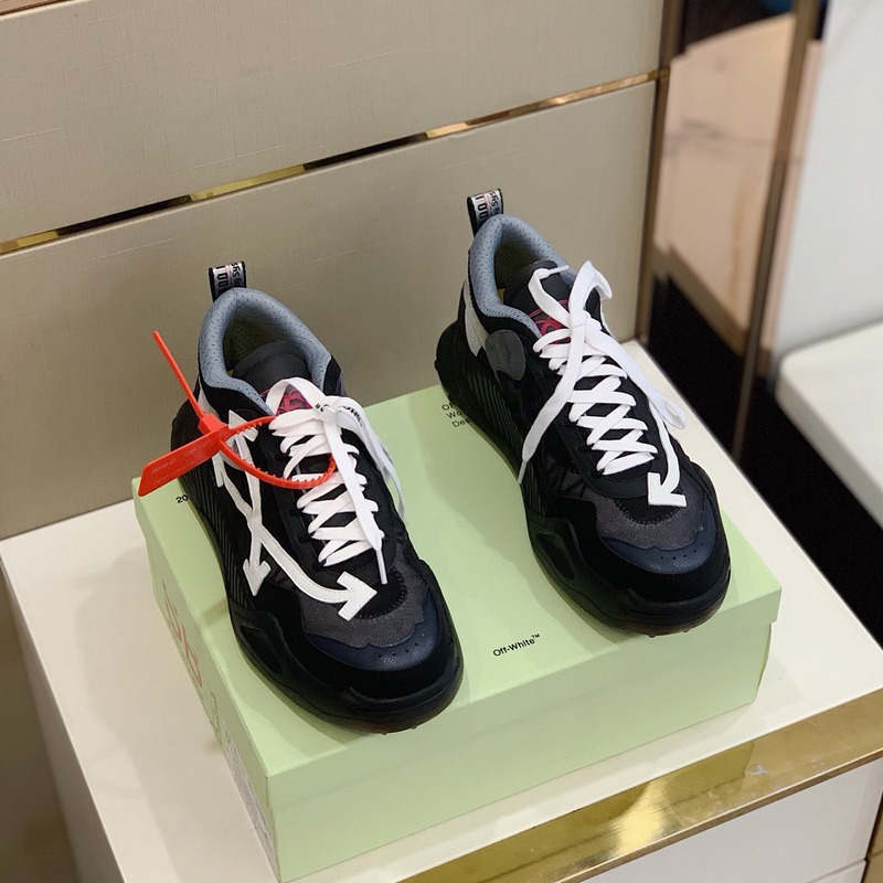 Off WhiteOff White Odsy-1000 Sneakers Black and White