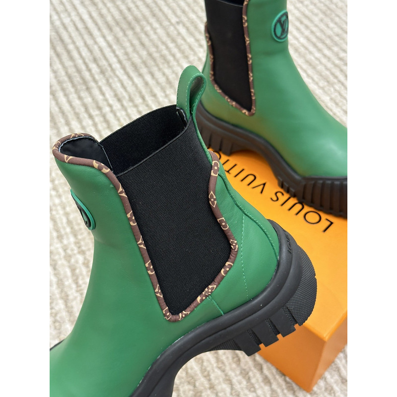 l**is V*t*n ruby ankle boots vert noir