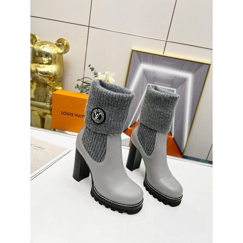 l**is V*t*n star trail ankle boots grey