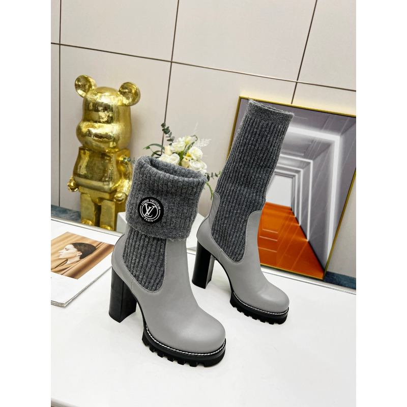 l**is V*t*n star trail ankle boots grey