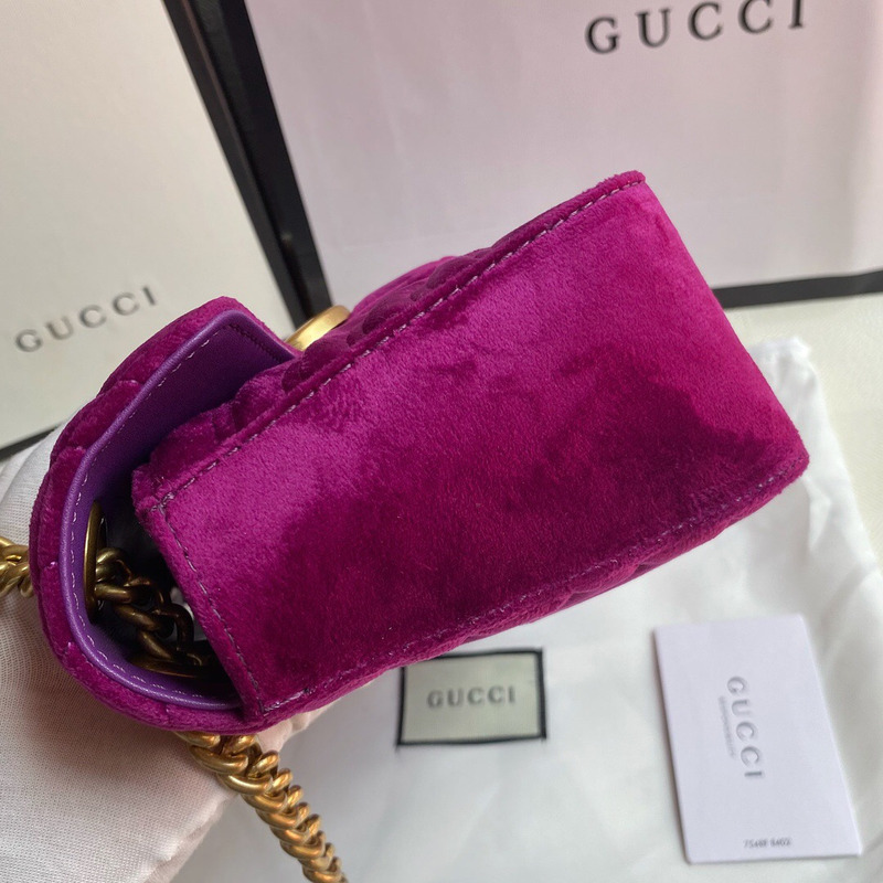 G*u*i gg marmont crossbody matelasse rubin purple bag