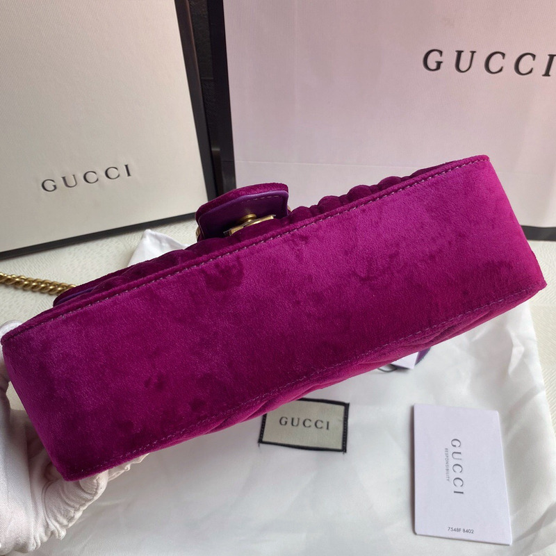 G*u*i gg marmont crossbody matelasse rubin purple bag