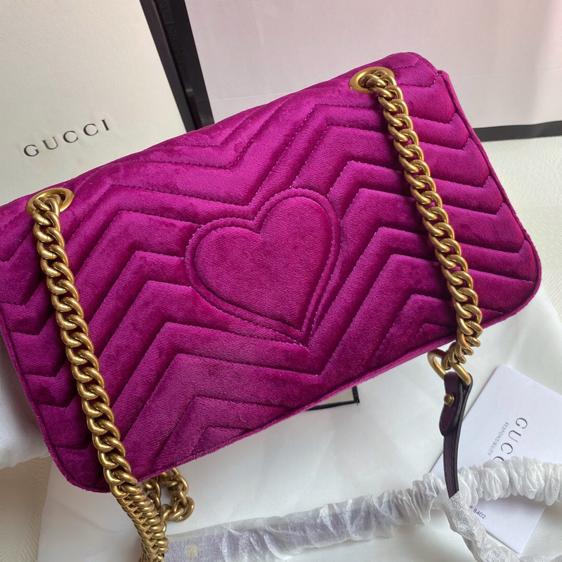 G*u*i gg marmont crossbody matelasse rubin purple bag