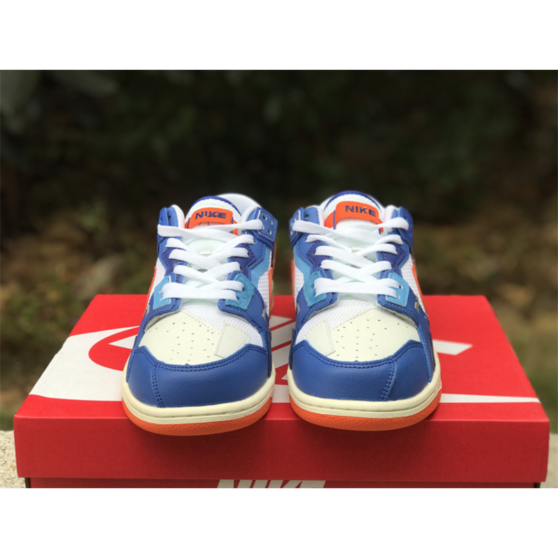 Nike Dunk Scrap Blue and Orange