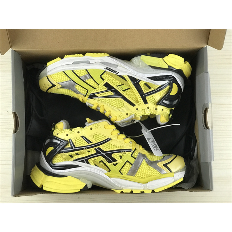 Ba*len*cia*ga runner low top sneakers yellow