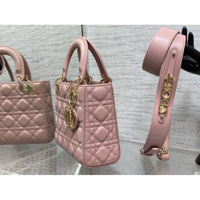 D*or lady D*or pink bag small