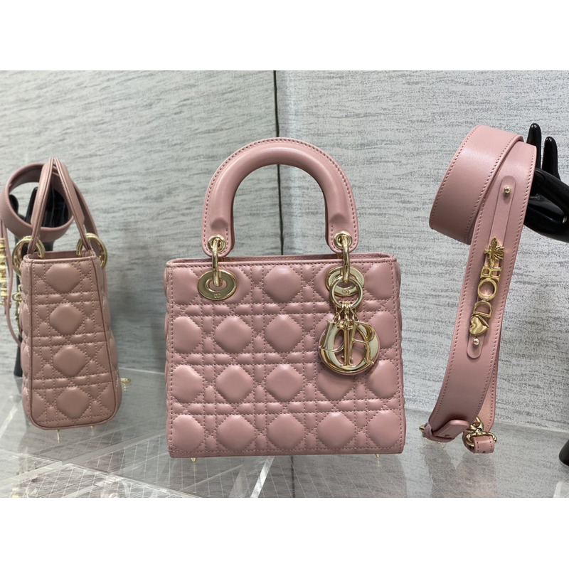 D*or lady D*or pink bag small