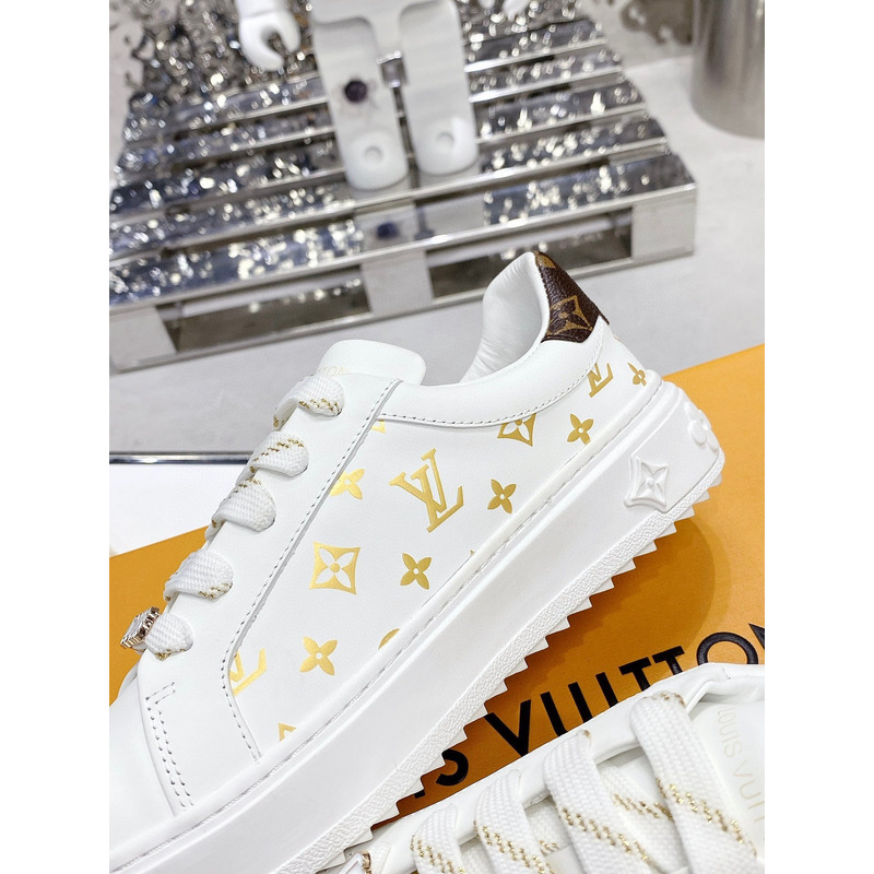 l**is V*t*n time out sneakers with gold prting