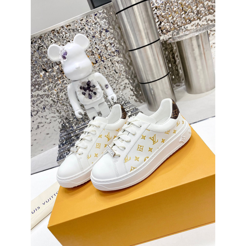 l**is V*t*n time out sneakers with gold prting