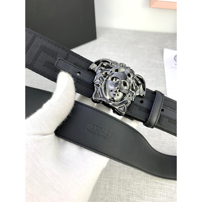 Versace Medusa Head Logo Buckle Belt