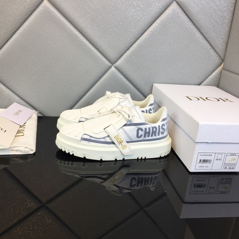 D*or-id sneakers white and french-blue tech