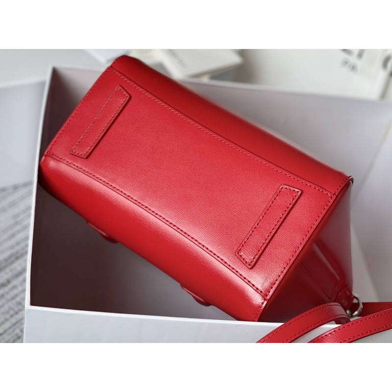 Givenchy Antigona Shark Lock Mini Bag In Red