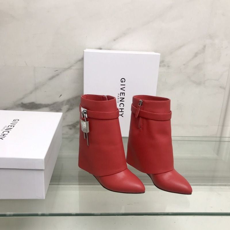 Givenchy Givenchy Shark Lock Red Boot