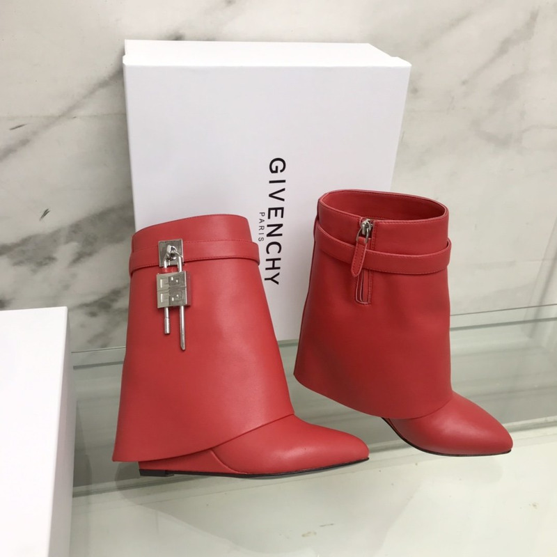 Givenchy Givenchy Shark Lock Red Boot