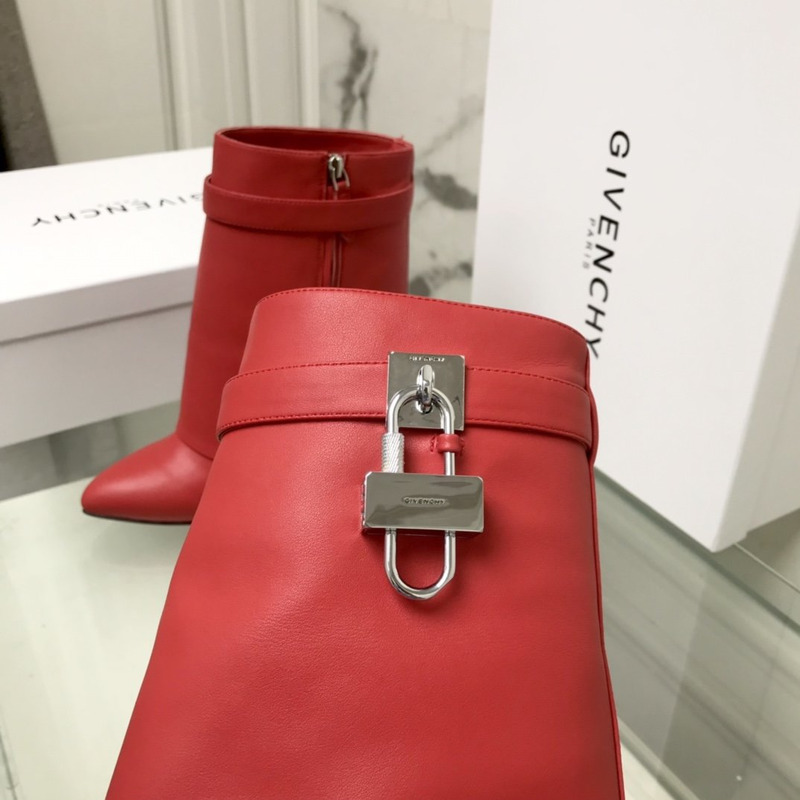 Givenchy Givenchy Shark Lock Red Boot