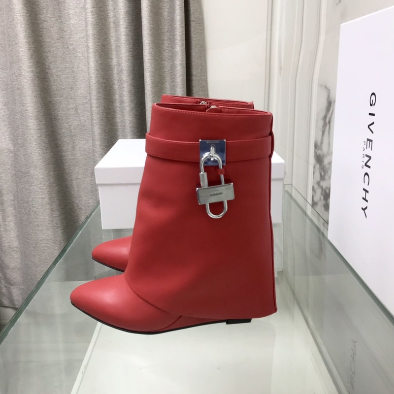 Givenchy Givenchy Shark Lock Red Boot