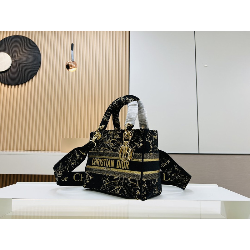 D*or lady d-lite black bag