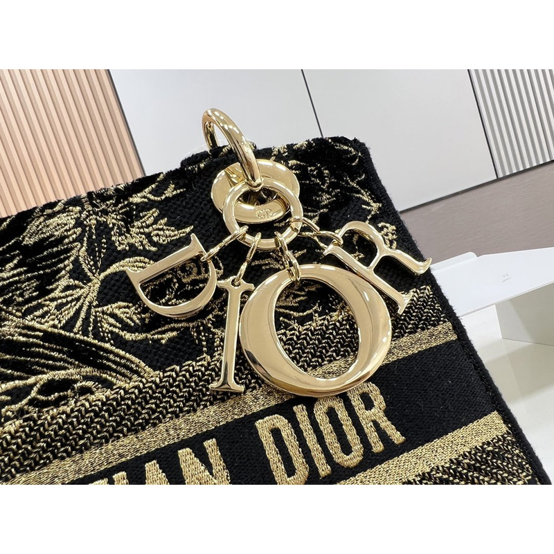 D*or lady d-lite black bag