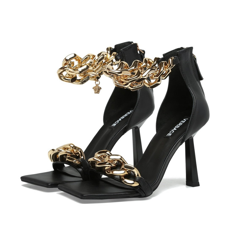 Versace Medusa Chain-embellished Sandals