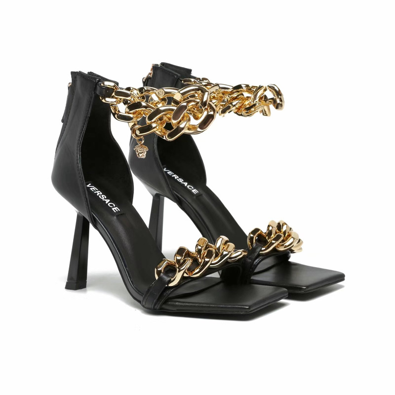 Versace Medusa Chain-embellished Sandals