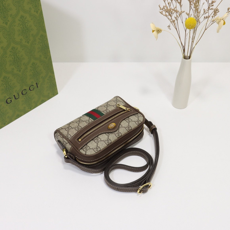 G*u*i ophidia crossbody monogram gg mini brown