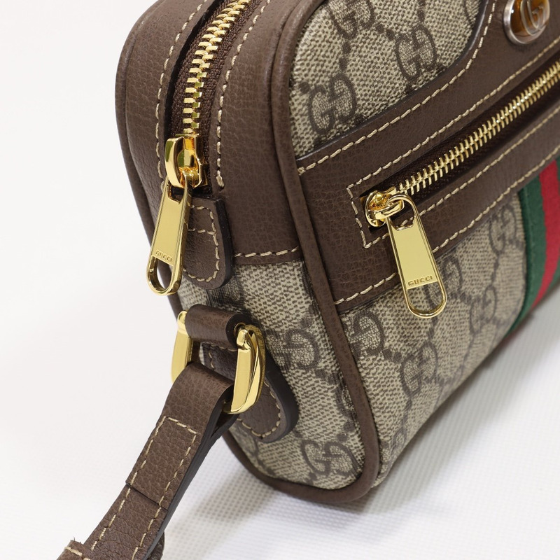 G*u*i ophidia crossbody monogram gg mini brown