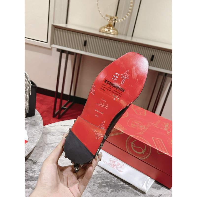 Ch**an louboutin samson studded leather chelsea boots