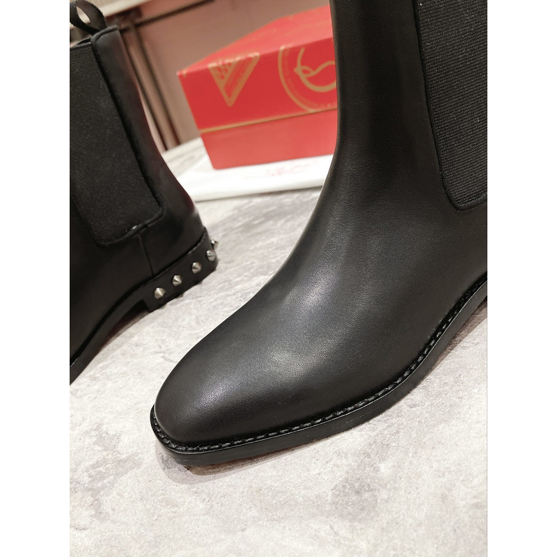 Ch**an louboutin samson studded leather chelsea boots