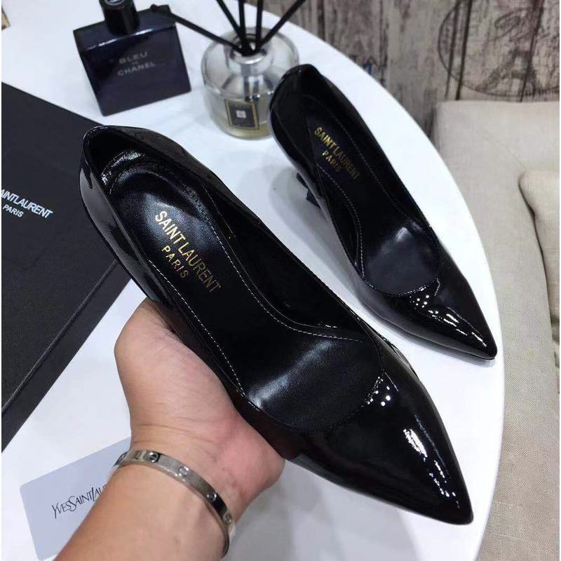 Saint Laurent YSL Black Heels